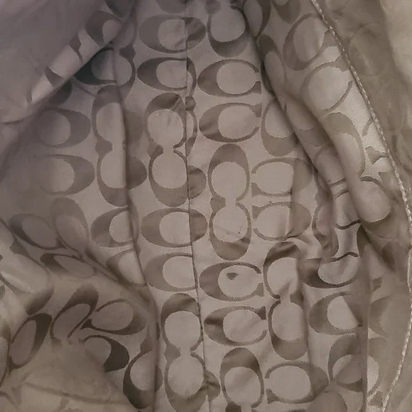 EUC Coach Black Pebbled Leather Hobo - Picture 5 of 9